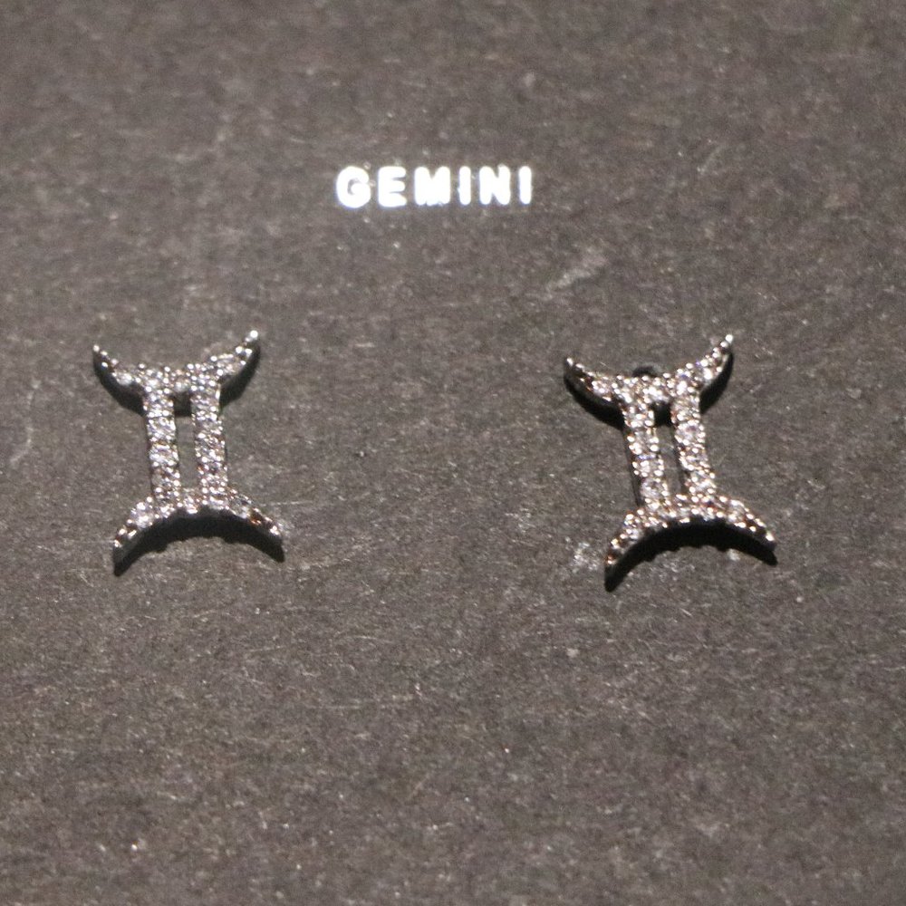Gemini Stud Earrings
